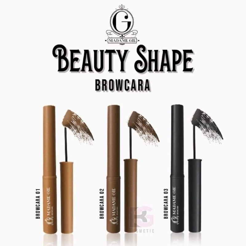 Jual (READY) Madame Gie Beauty Shape Browcara - MakeUp Mascara Alis ...