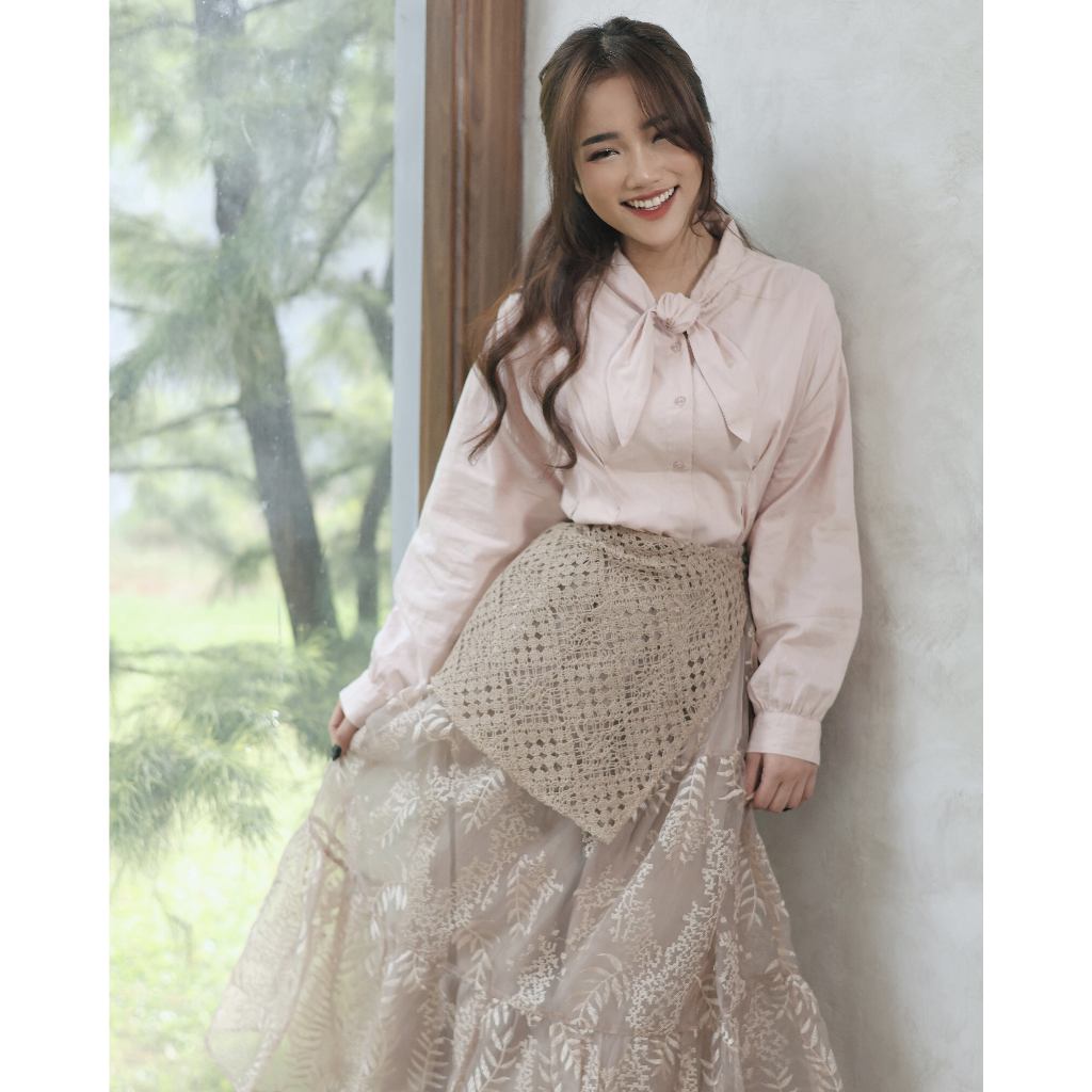 Gaudi PrP. Harmony - Blouse Lengan Panjang Casual Wanita Rowan Shirt