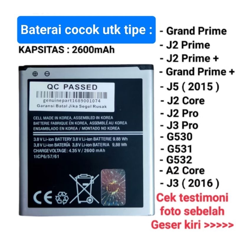 Jual baterai samsung j2 pro Harga Terbaik Termurah Oktober 2025