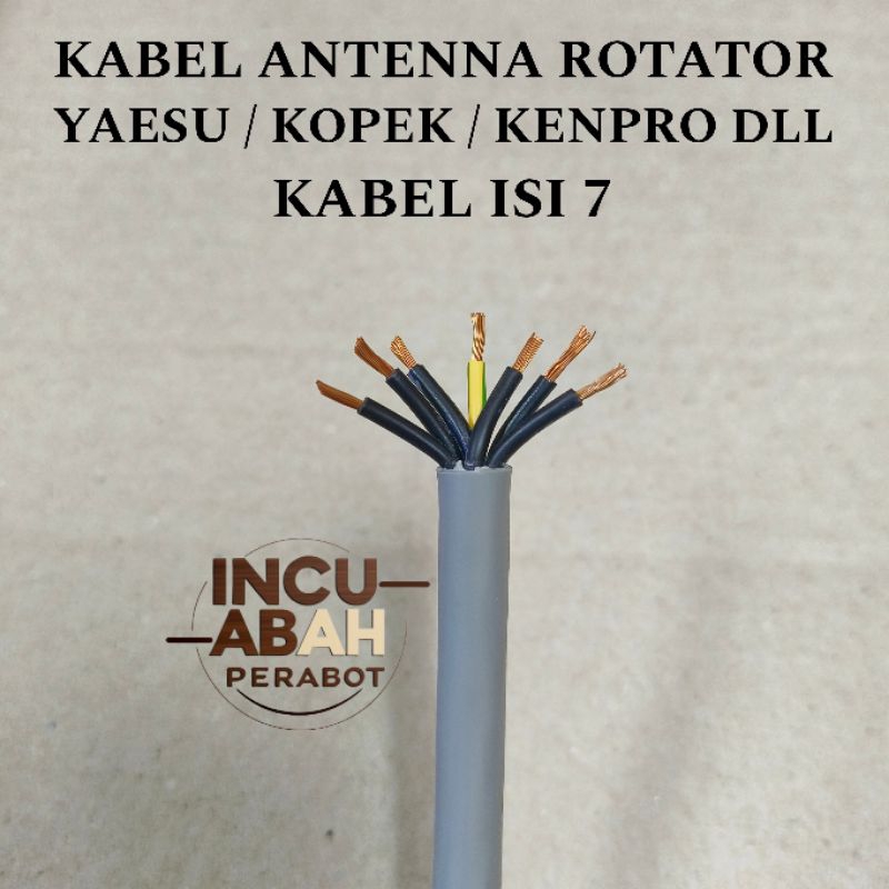 Jual KABEL ANTENNA ROTATOR YAESU , KOPEK , KENPRO ( ISI 7 SERABUT ...