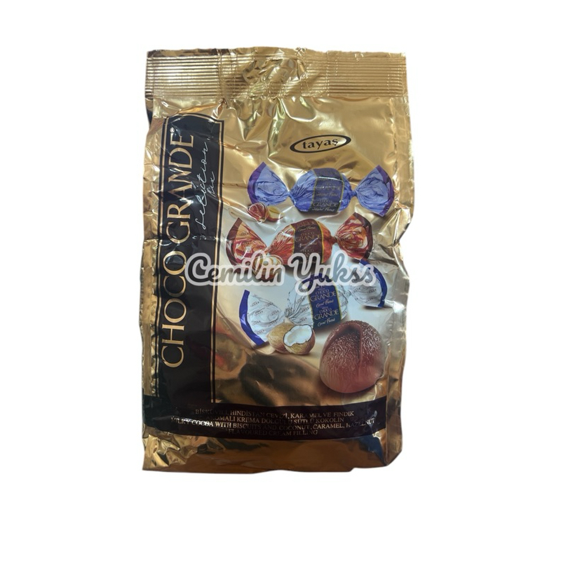 Jual Tayas Choco Grande 500g Coklat Turkey Milky Cocoa With Biscuits ...