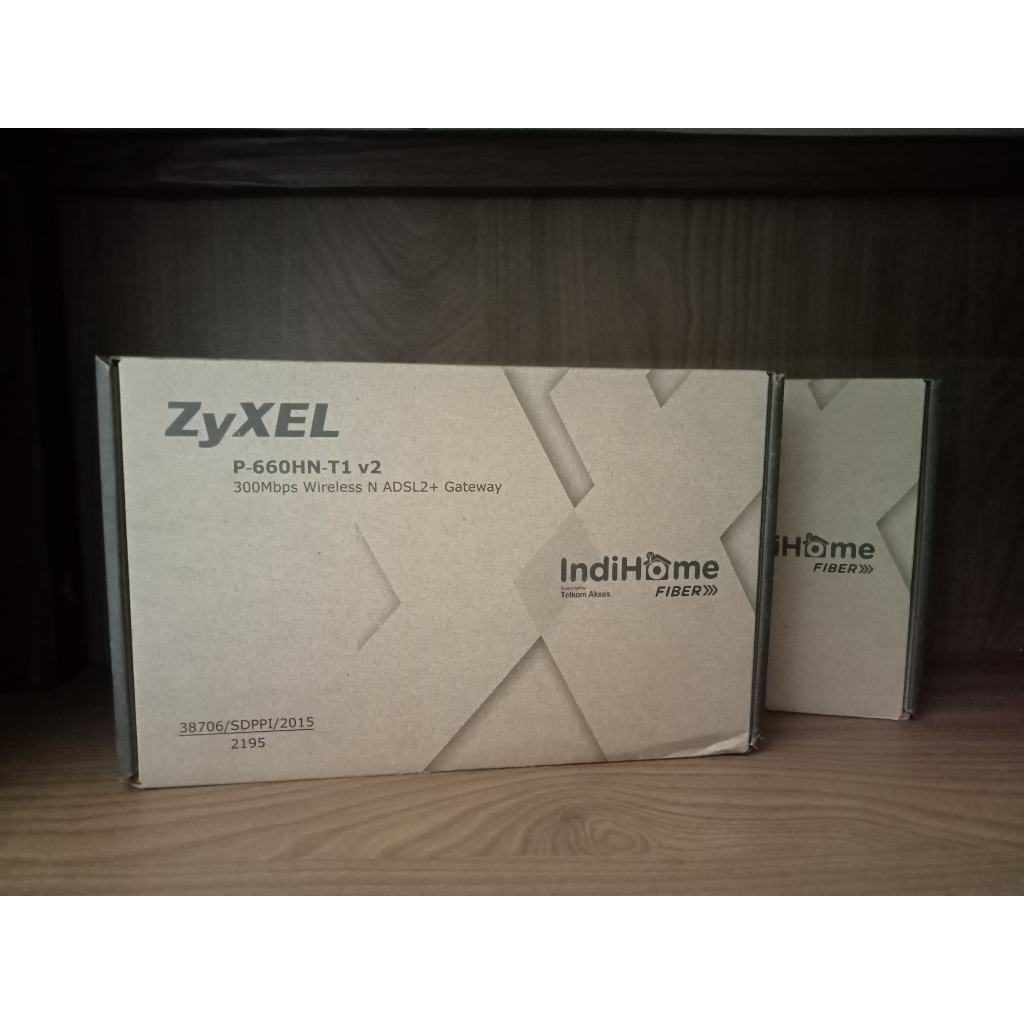 Jual modem router ZYXEL indihome fiber. P-660HN-T1 v2 | Shopee Indonesia