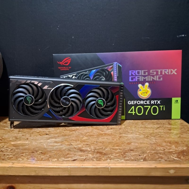 Jual ASUS ROG STRIX GEFORCE RTX 4070 TI 12GB GDDR6X OC EDITION | Shopee ...