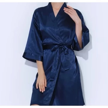 Baju Tidur Piyama Kimono Wanita Korea Sexy Women Silk Satin