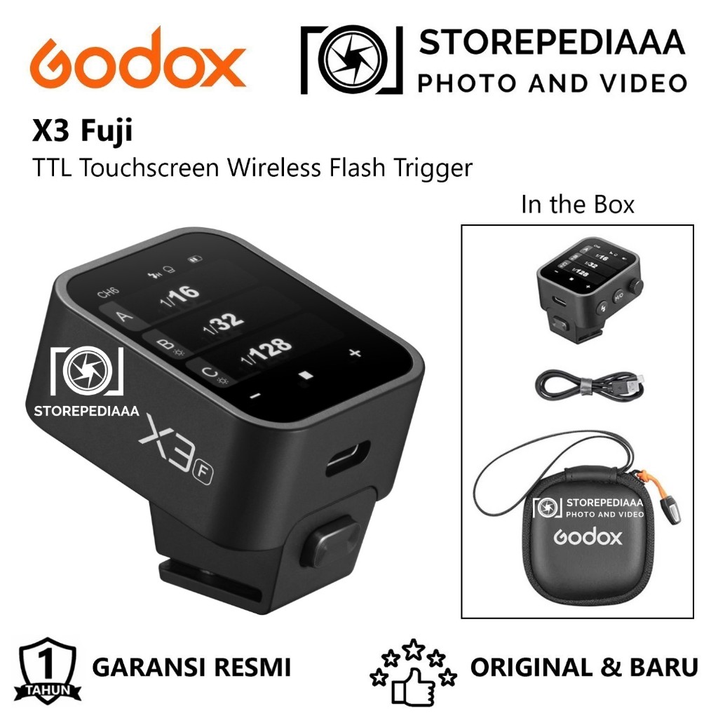 Godox X3-F Transmitter Fujifilm - Foto Leenarts