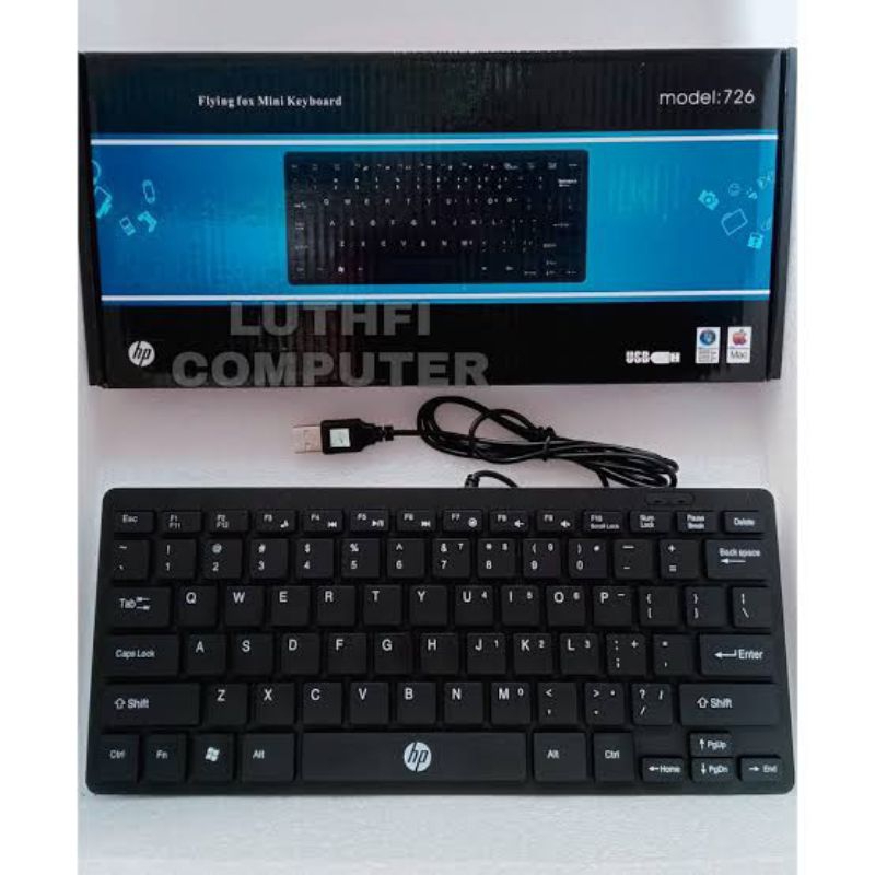 Jual KEYBOARD MINI EXTERNAL LAPTOP/PC BRAND | Shopee Indonesia