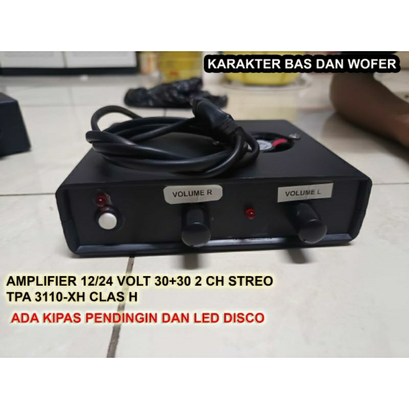 Jual AMPLIER RAKITAN TPA3110XH LASUNG LISTRIK SUDAH PAKAI ELCO BESAR ...