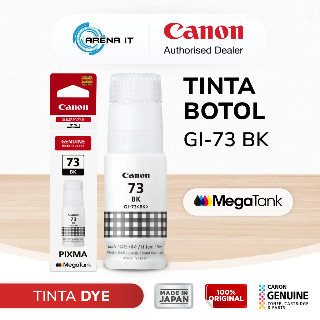 Tinta Original Canon 73 Black GI73B - Tinta Canon G570 G670