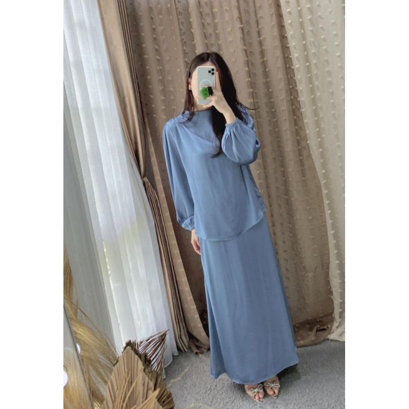 Jual VAEESAN.ID || Namara Set || One Set Muslim || Setelan Rok ...