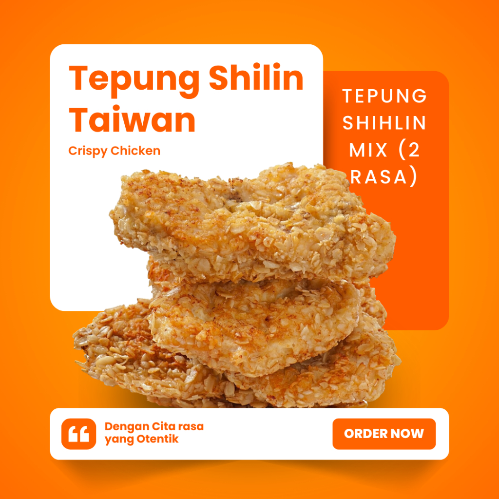 Jual TEPUNG SHILIN TAIWAN CRISPY CHICKEN - TEPUNG SHIHLIN MIX (2 RASA ...