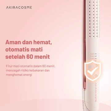 Akiracosme Catokan Rambut Airflow 2in1 Pelurus Curly Ceramic Hair Straightener V386