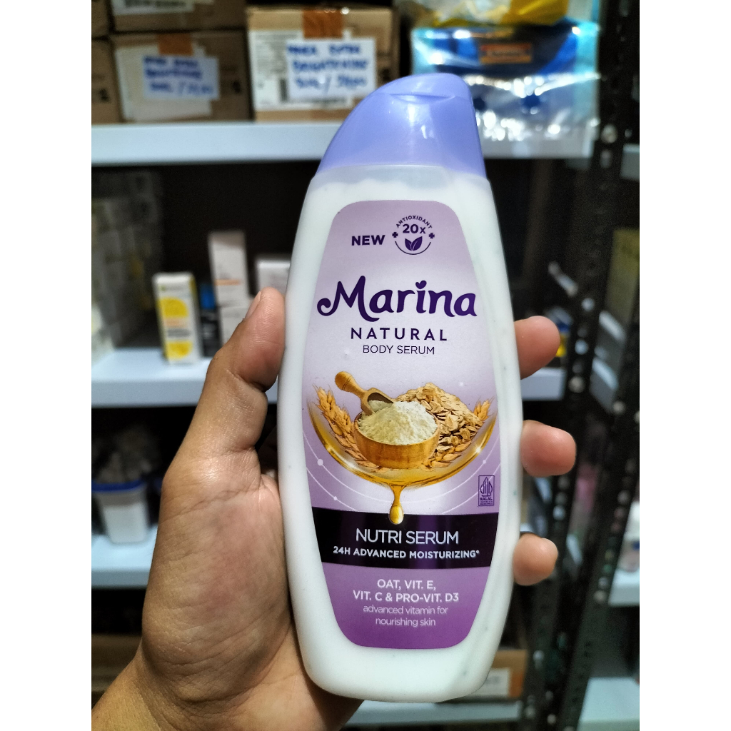 Jual Handbody Lotion Marina Handbody Lotion Natural Nutri Serum 190ml ...