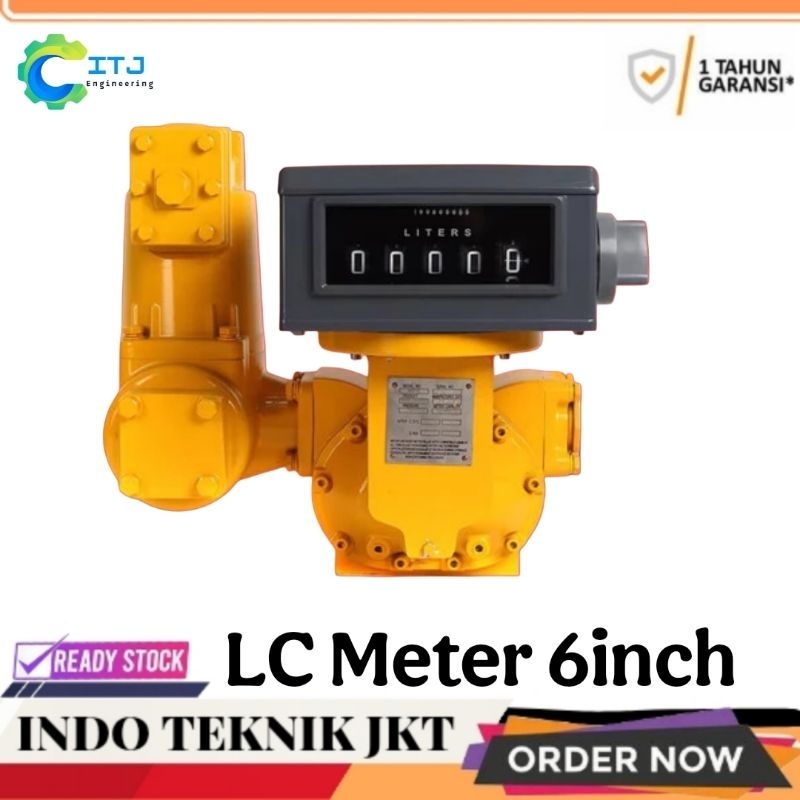 Jual FLOWMETER LC METER 6