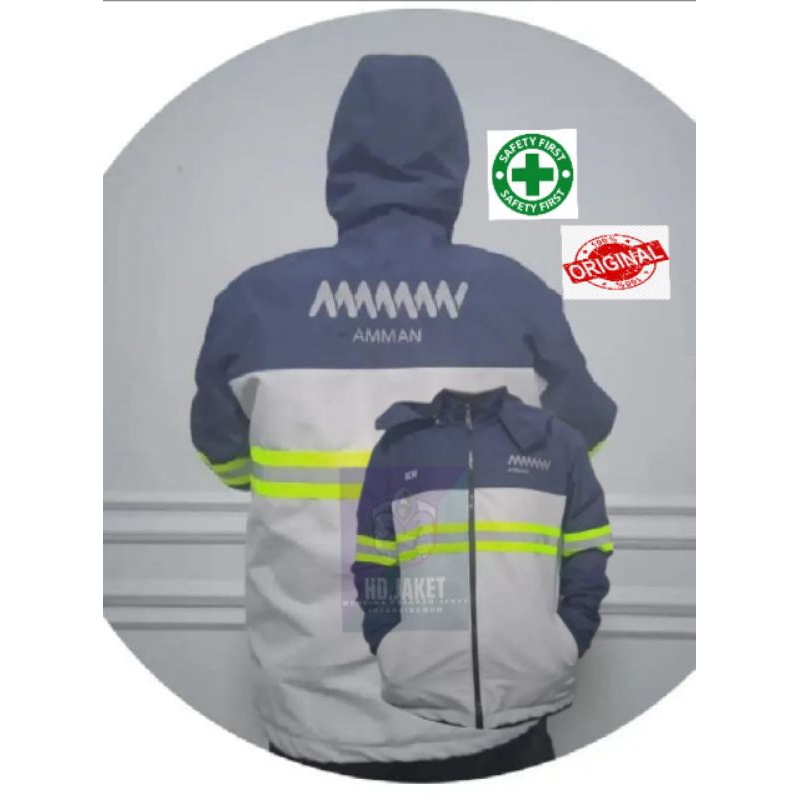 Jual jaket Amman Jaket tambang jaket k3 jaket kerja | Shopee Indonesia