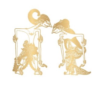 Jual ukiran Wayang wisanggeni & dewi rukmini MOTIF cm Akrilik mirror ...