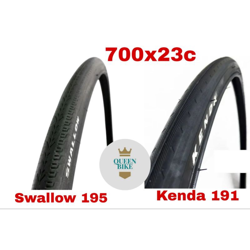 Jual Ban Luar Sepeda 700x23c Fixie KENDA / Deli Tire SWALLOW | Shopee ...