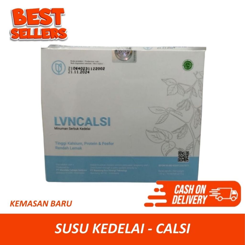Jual Calsi - 1 Kotak 10 Sachet - Callcium - Susu Kedelai Sehat – Kaya ...