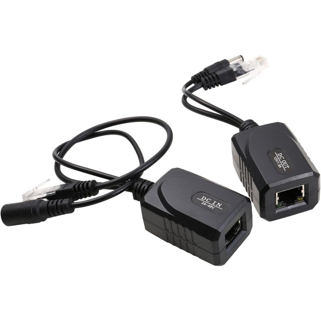 Jual Power Over Ethernet POE Splitter Transmitter + Receiver untuk ...