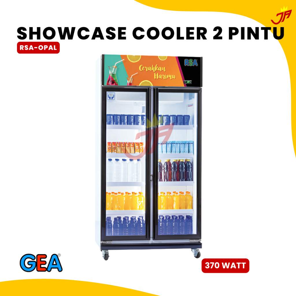 Jual Showcase Cooler RSA OPAL/Showcase 2 Pintu RSA OPAL/Showcase 2 ...