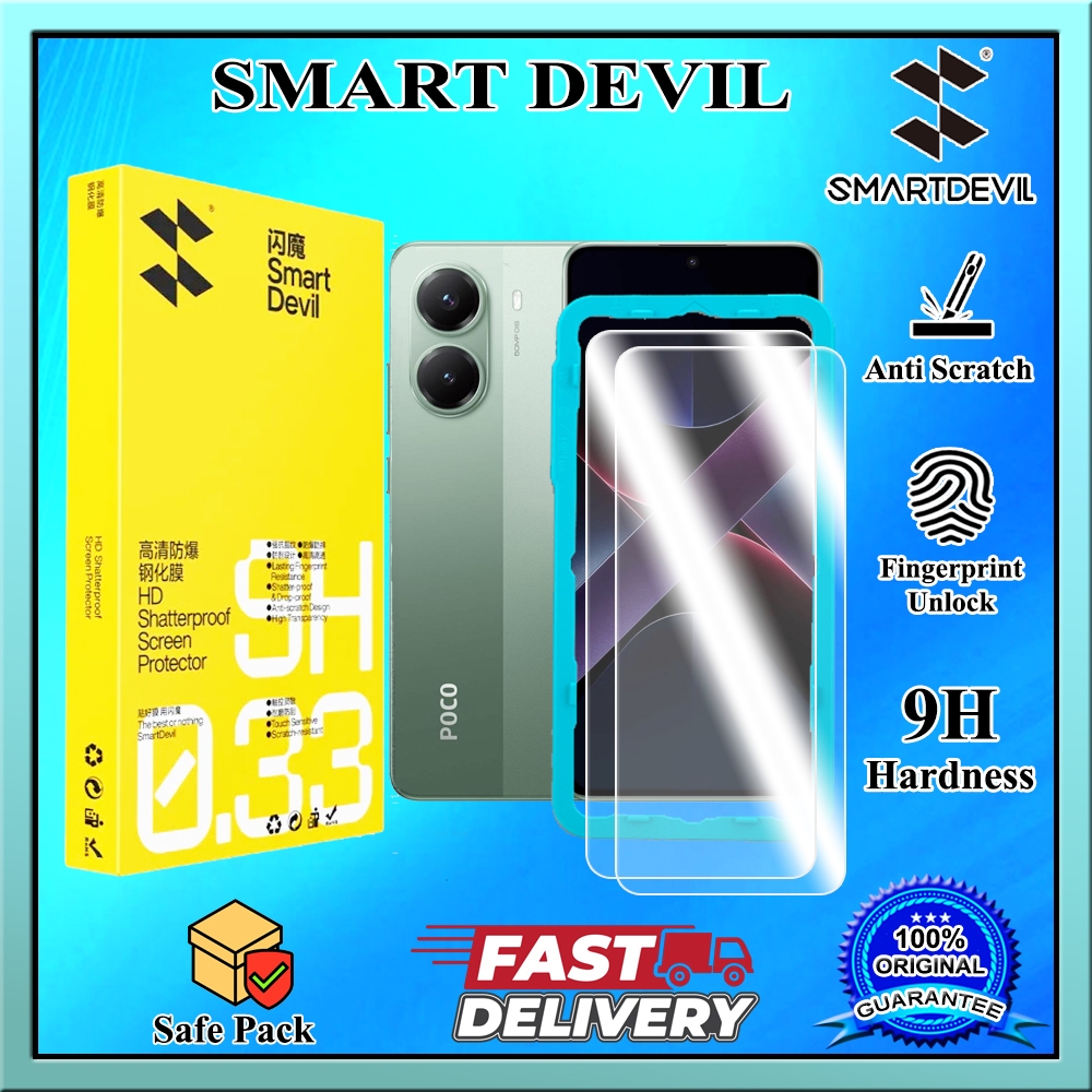 Jual Smartdevil Tempered Glass X7 Pro Easy Installer screen protector ...