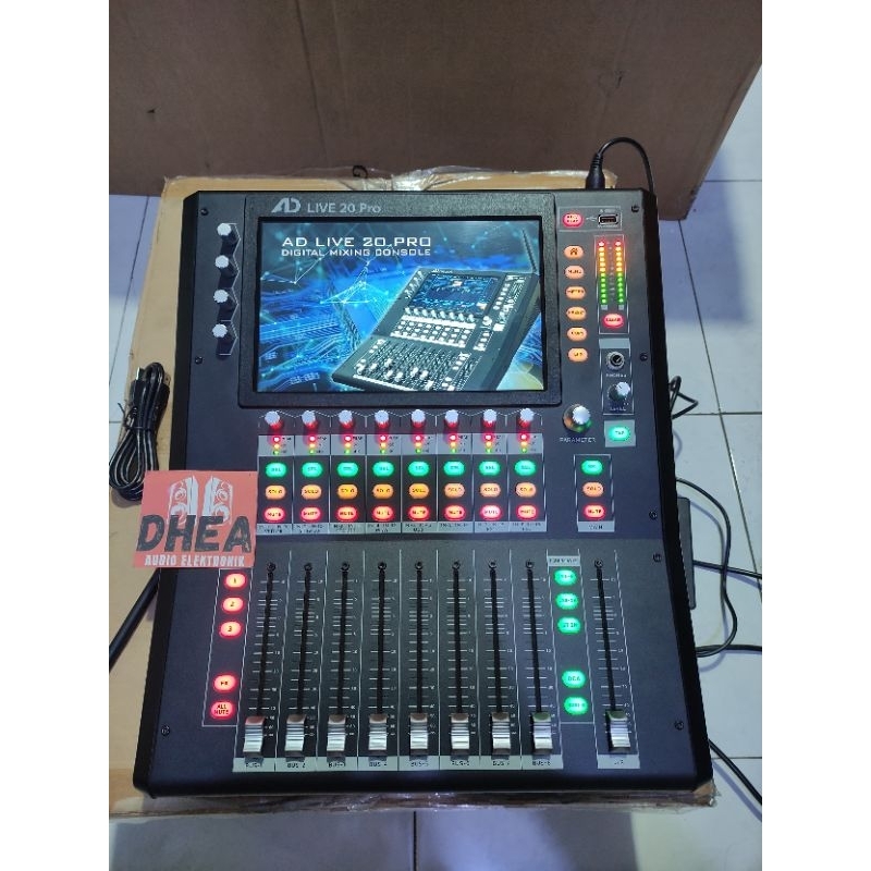 Jual Mixer audio digital terbaru AD live 20 PRO | Shopee Indonesia
