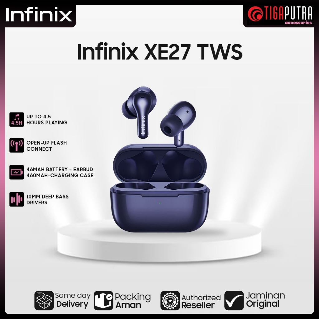 Jual Infinix TWS XE27 Active Noise Cancellation True Wireless Stereo ...