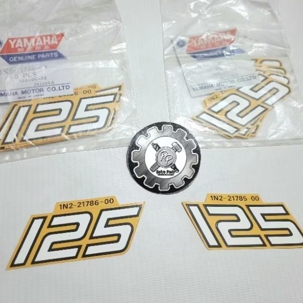 Jual STRIPING YAMAHA RX125 TWIN - RD125 TWIN ORIGINAL JAPAN NOS ...