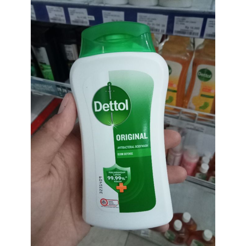 Jual DETTOL BODY WASH GERM DEFENSE BOTOL 100GR | Shopee Indonesia