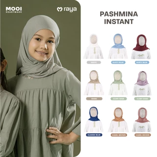 Mooi Pashmina Jilbab Instan Anak Hijab Anak
