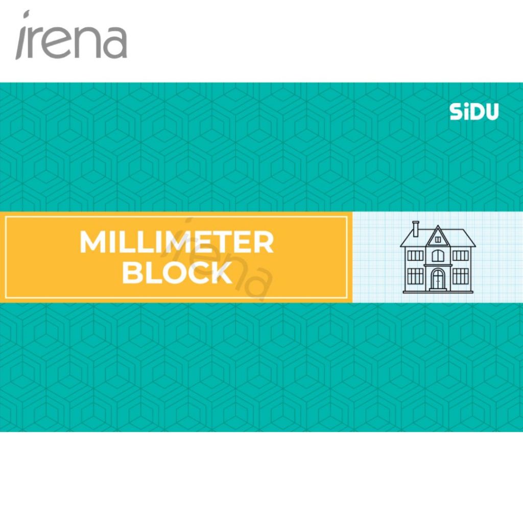 Jual SIDU Millimeter Block A3 F4 Pak Isi 10 / Buku Milimeter Block ...