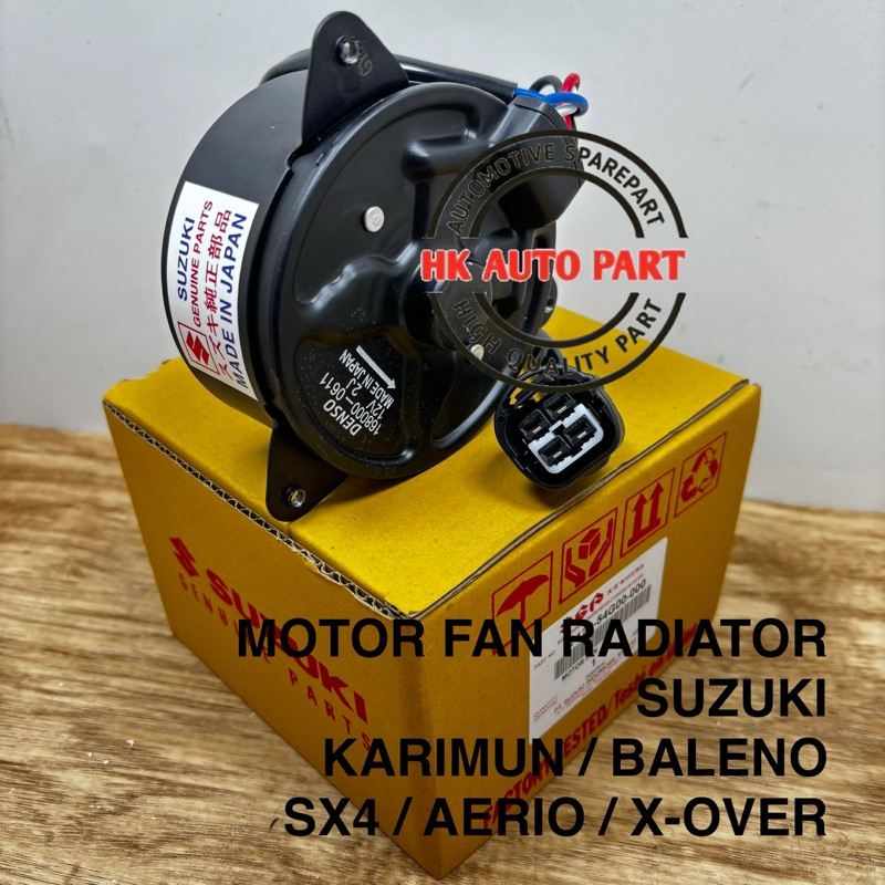 Jual MOTOR FAN RADIATOR SUZUKI KARIMUN / NEW BALENO SX4 AERIO X-OVER X ...