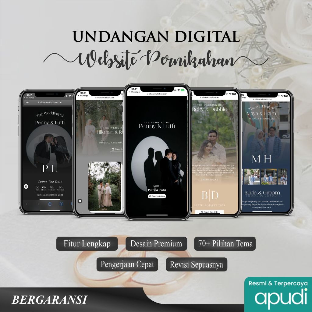 Undangan Pernikahan Digital Website