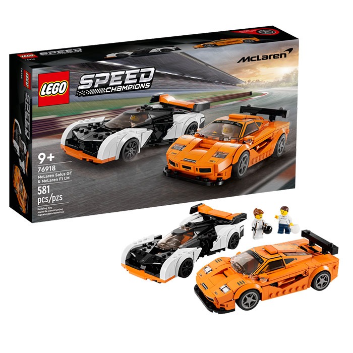 Jual Lego Speed Champions Mclaren Solus Gt Mclaren F1 Lm 76918