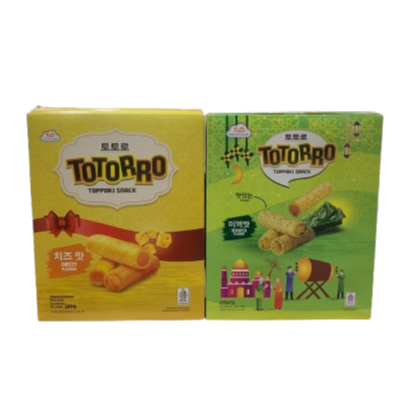 Jual TOTORRO TOPPOKI SNACK CHEZZY / SEAWEED 100G | Shopee Indonesia