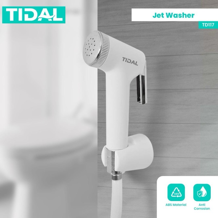 Jual TIDAL Jet Washer Shower Jet Spray Toilet Bidet Portable Semprotan ...