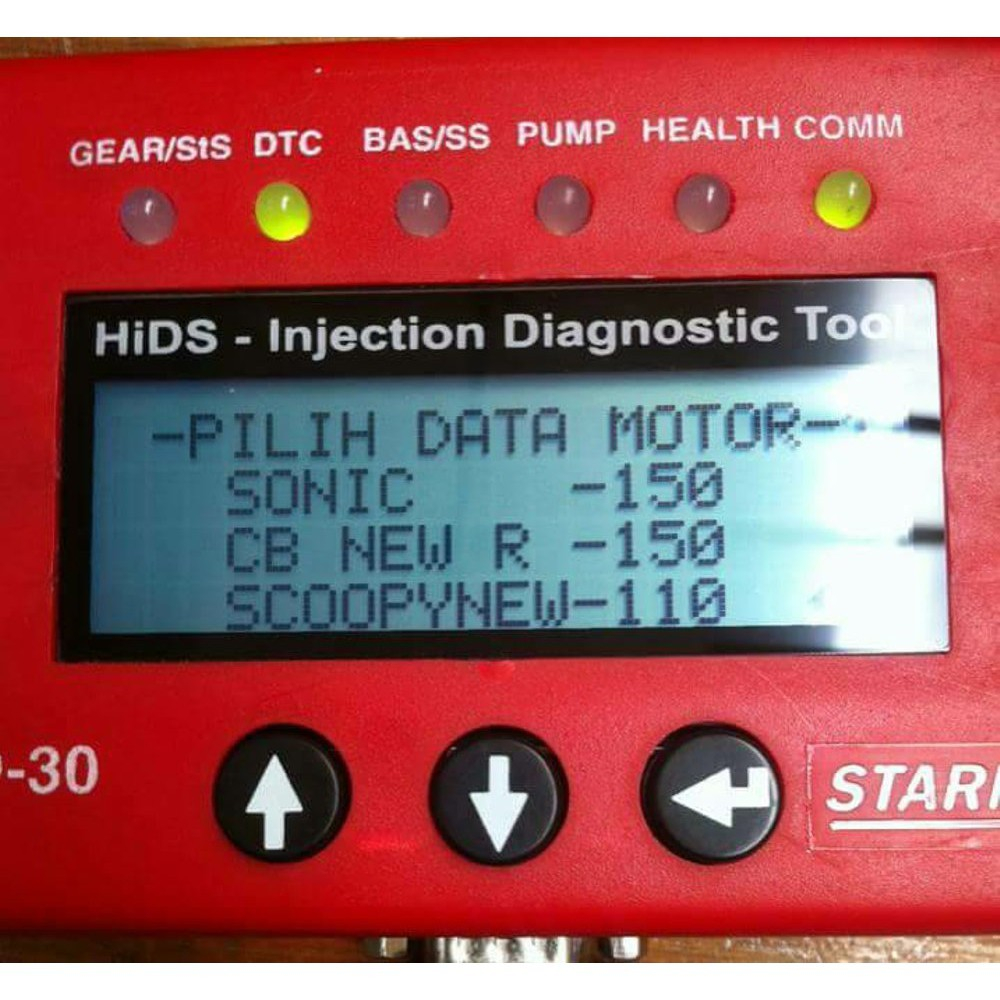 Jual HIDS SCANNER INJEKSI MOTOR HONDA HD-30 UPDATE TERBARU ORIGINAL ...