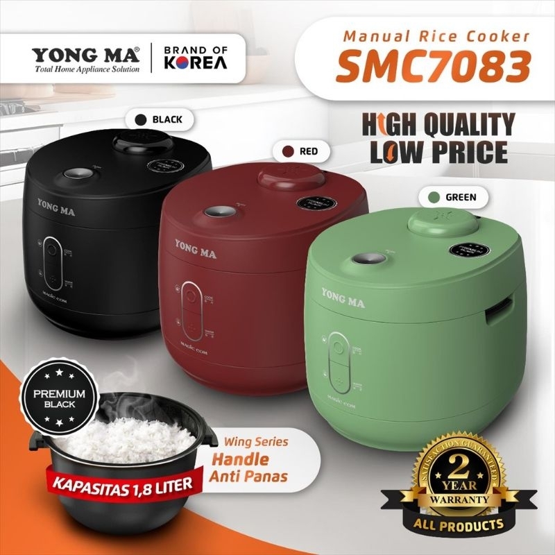 Jual YONG MA Rice Cooker Magic Com SMC7083 | Shopee Indonesia