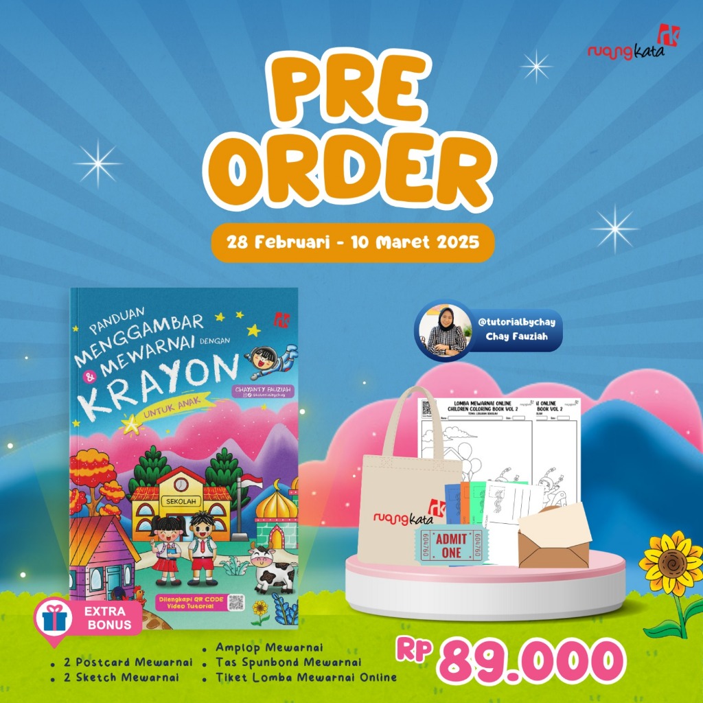 Jual Buku - Panduan Menggambar & Mewarnai dengan Krayon untuk Anak ...