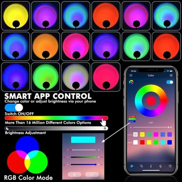 Lampu Smart Led Rgb Wifi 14 Watt Multicolor Hemat Energi Mavis Smart Led