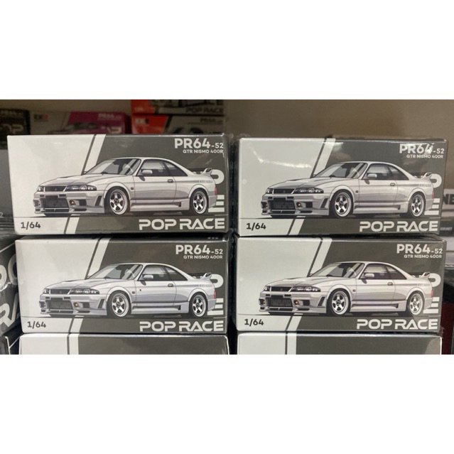 Jual poprace NISSAN SKYLINE GTR NISMO 400R R33 silver | Shopee Indonesia