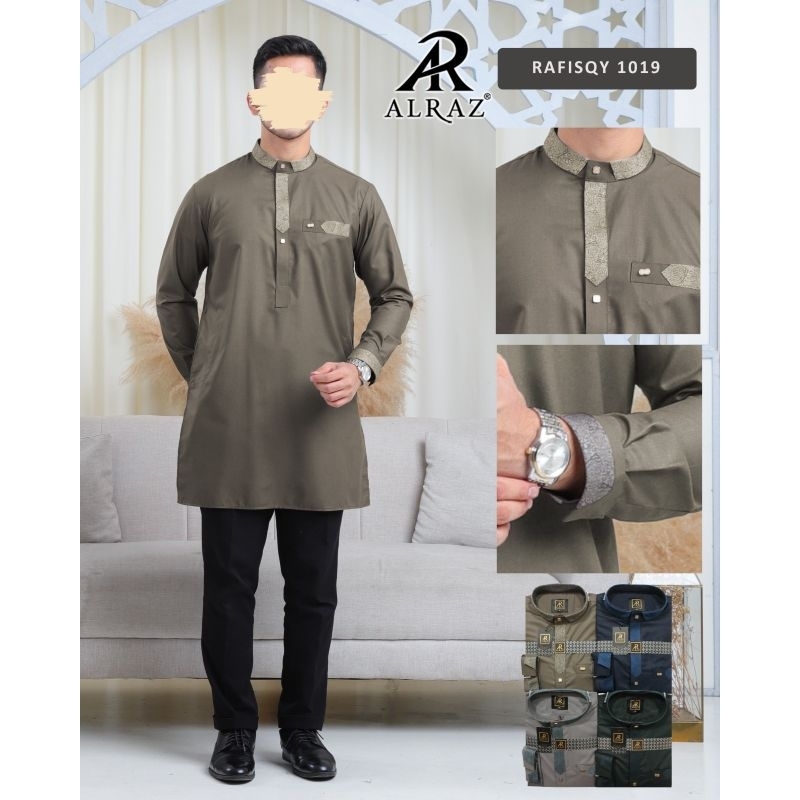 Jual Kurta Alraz kualitas Premium kurta Pria Rafisqy | Shopee Indonesia