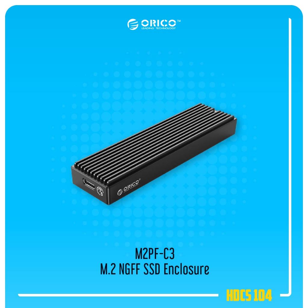Jual Orico M2PF-C3 Pocket Sized M.2 Sata NGFF SSD Enclosure Case Casing ...