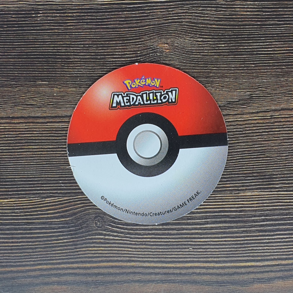 Jual Medallion Pokemon Choki Choki Battle Coin Tazos Pokeball Normal ...