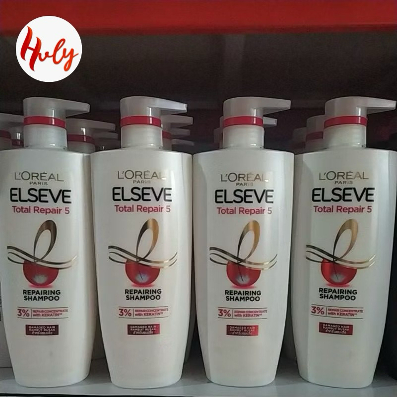 Jual Loreal Shampoo 620 ml Total Repair Anti Hair Fall Resist - Sampo ...