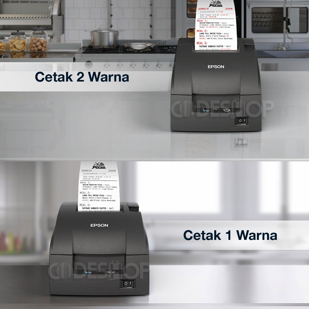 Jual Printer Kasir Dot Matrix Epson TM-U220IIB Auto Cutter Cetak Kertas ...