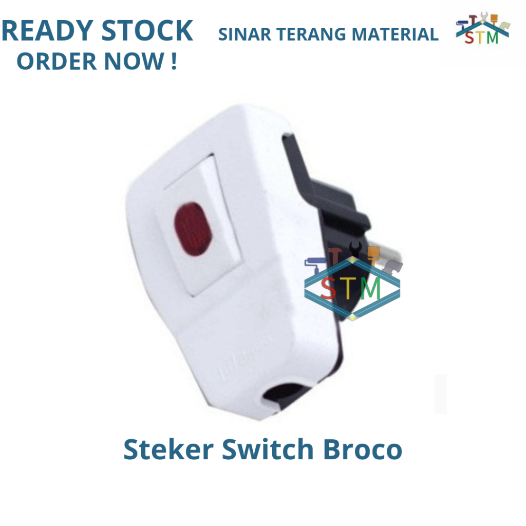 Jual Steker Saklar Broco 13311 / Steker Lampu Steker On / Off broco ...