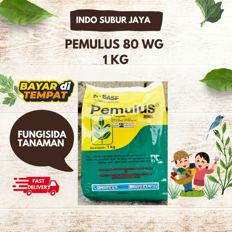 Jual Pemulus 80 WG 1 Kg Fungisida Mengendalikan Hamar Pelepah, Busuk ...