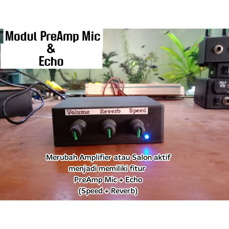 Jual Modul Pre Amp Mic + Echo (speed-Reverb) | Shopee Indonesia
