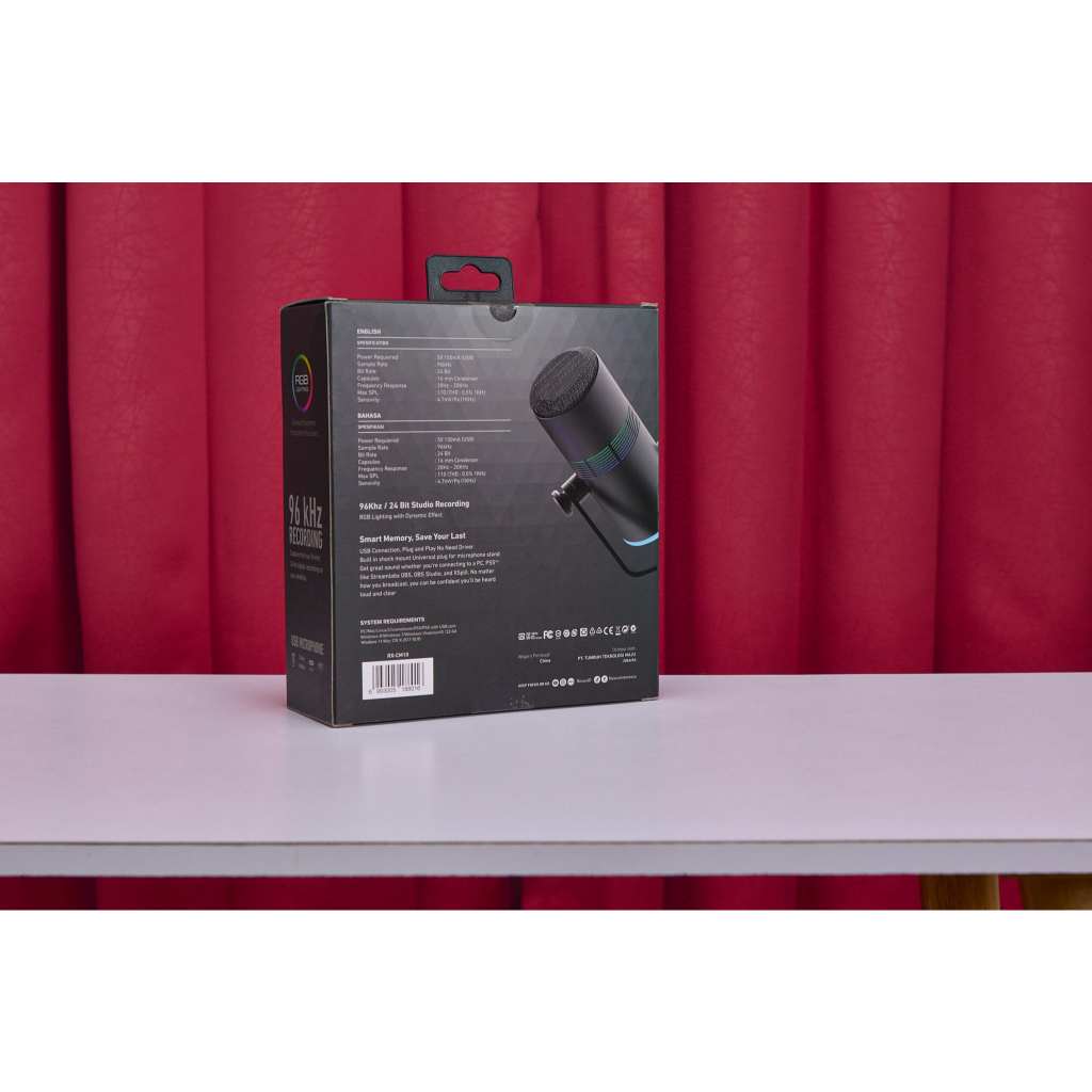 Jual Rexus CM10 / CM-01 Snare Wired Microphone Condenser Mic Computer ...