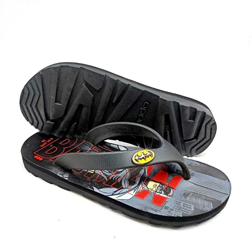 Jual ANDO Batman TerBaru Sandal Jepit Premium Anak Remaja 34-37